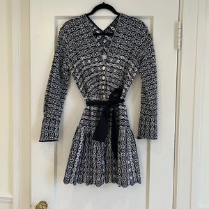 SANDRO Beautiful Sandro long sleeves dress